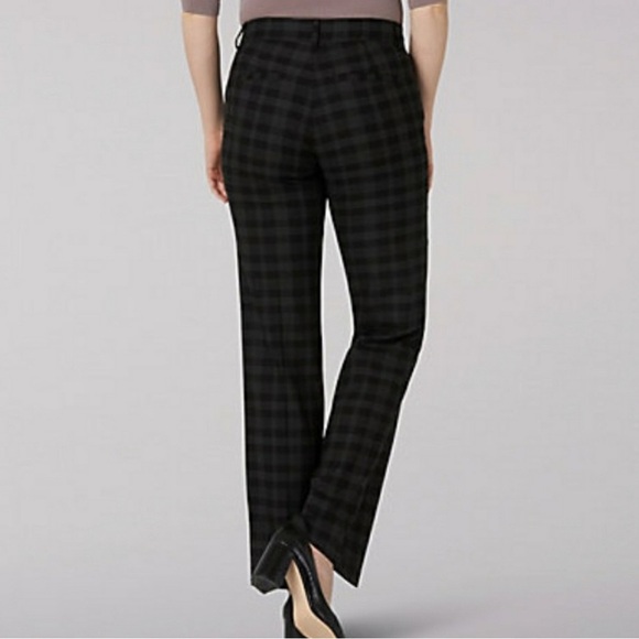 LEE Jeans Women's No Gap Waistband TUMMY CONTROL Trouser Size 12 Medium NWT - Picture 4 of 9